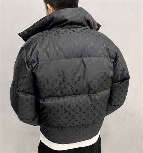 louis vuitton jas zwart|louis vuitton winter jacket.